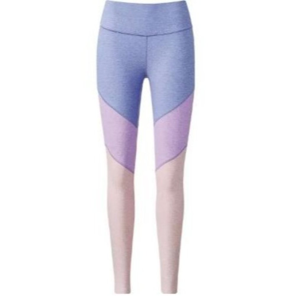 Outdoor Voices Women's Color Block Stripe High Rise Springs Leggings Sz S 1113 - Picture 3 of 10